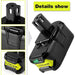 2 STÜCK für Ryobi 18V 5Ah Ersatzakku Lithium P102 P103 P105 P107 P108 P109 Ryobi ONE+ Cordless Tool - Dasbatteries