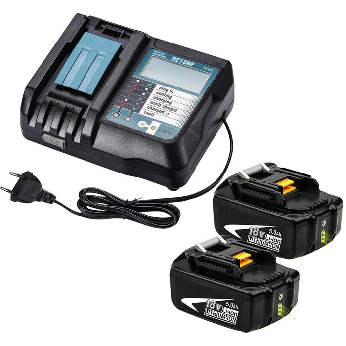 2BL1850B+DC18RF 3.5A Li-Ion Ersatz-Ladegerät für Makita 14.4V-18V akku Chargere - Dasbatteries