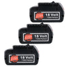3 Stück 18V 7.0Ah Für Bosch BAT610G Li-ion Akku Ersatz mit LED /Kompatibel mit BAT609 BAT610G BAT618G BAT620 BAT621 - Dasbatteries