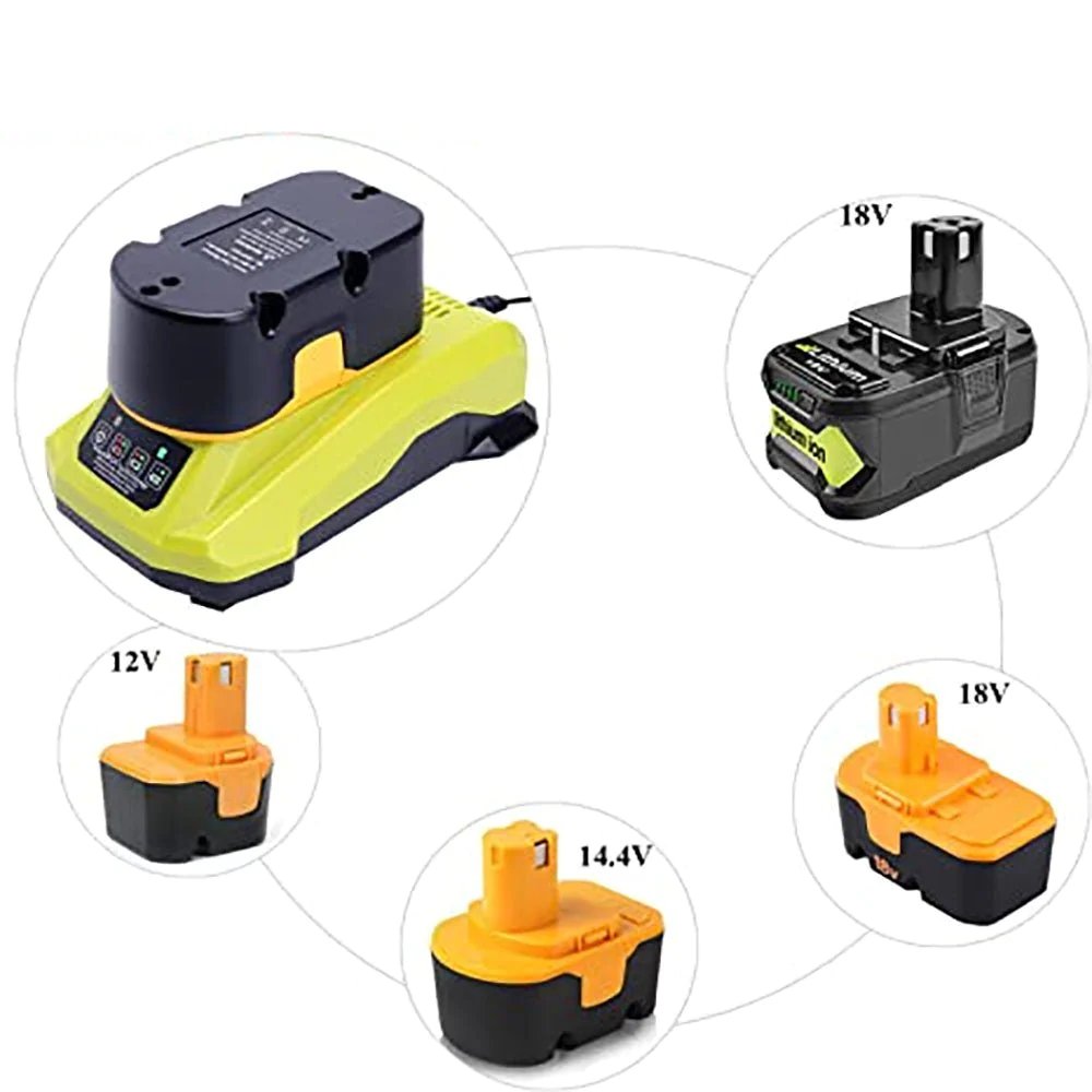 4 pièces 18V 5AH Batterie de remplacement pour Ryobi Lithium P102 P103 P107  P108 P109 Ryobi One + Cordless Tool – Dasbatteries