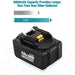 BL1860 6Ah für Makita & 4-Port 18V Lithium-Ionen-Ladegerät DC18SF 14,4V-18V Lithiumbatterie BL1890B BL1860 BL1850B BL1430 - Dasbatteries