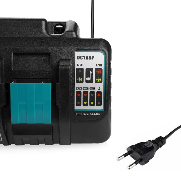 Energup 14,4~18V 3A Ladegerät für Makita Ladegerät 18V DC18RA DC18RC DC18RD DC18SF und 14,4V~18V Energup 14,4~18V 3A Ladegerät für Makita Ladegerät 18V DC18RA DC18RC DC18RD DC18SF und 14,4V~18V