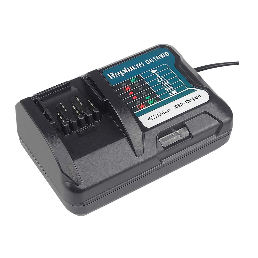 DC10WD 10.8 V 12 V Caricatore Compatibile Con Makita BL1015 BL1016 Bl1020b Bl1021b Bl1040b Bl1041b - Foto 11
