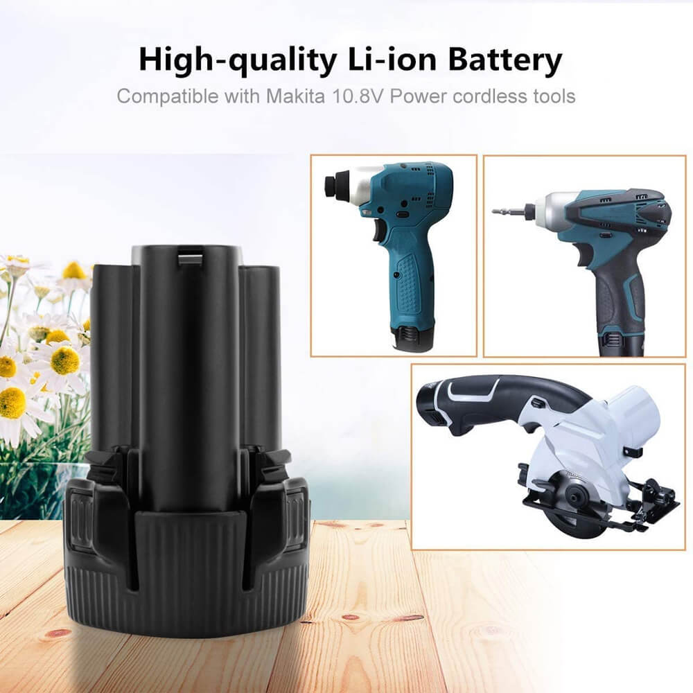 For Makita 10.8V battery replacement | BL1013 3.0Ah Li-ion battery Dasbatteries