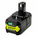 für Ryobi 18V 5Ah Ersatzakku Lithium P102 P103 P105 P107 P108 P109 Ryobi ONE+ Cordless Tool - Dasbatteries