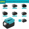 Neuer USB-Ladeadapterkonverter für MAKITA ADP05 14-18V Li-Ionen-Akku GAR - Dasbatteries