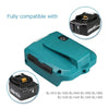 Neuer USB-Ladeadapterkonverter für MAKITA ADP05 14-18V Li-Ionen-Akku GAR - Dasbatteries